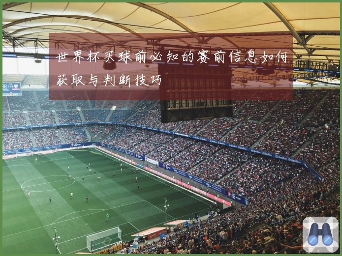 世界杯买球前必知的赛前信息如何获取与判断技巧