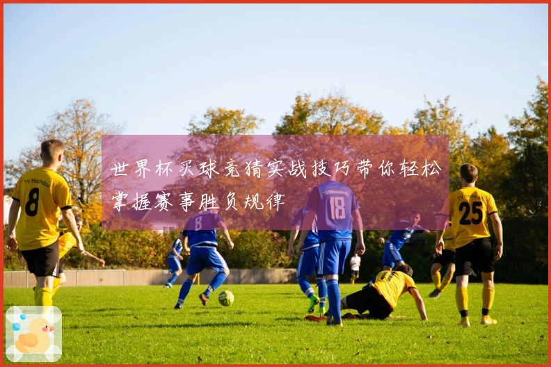 世界杯买球竞猜实战技巧带你轻松掌握赛事胜负规律